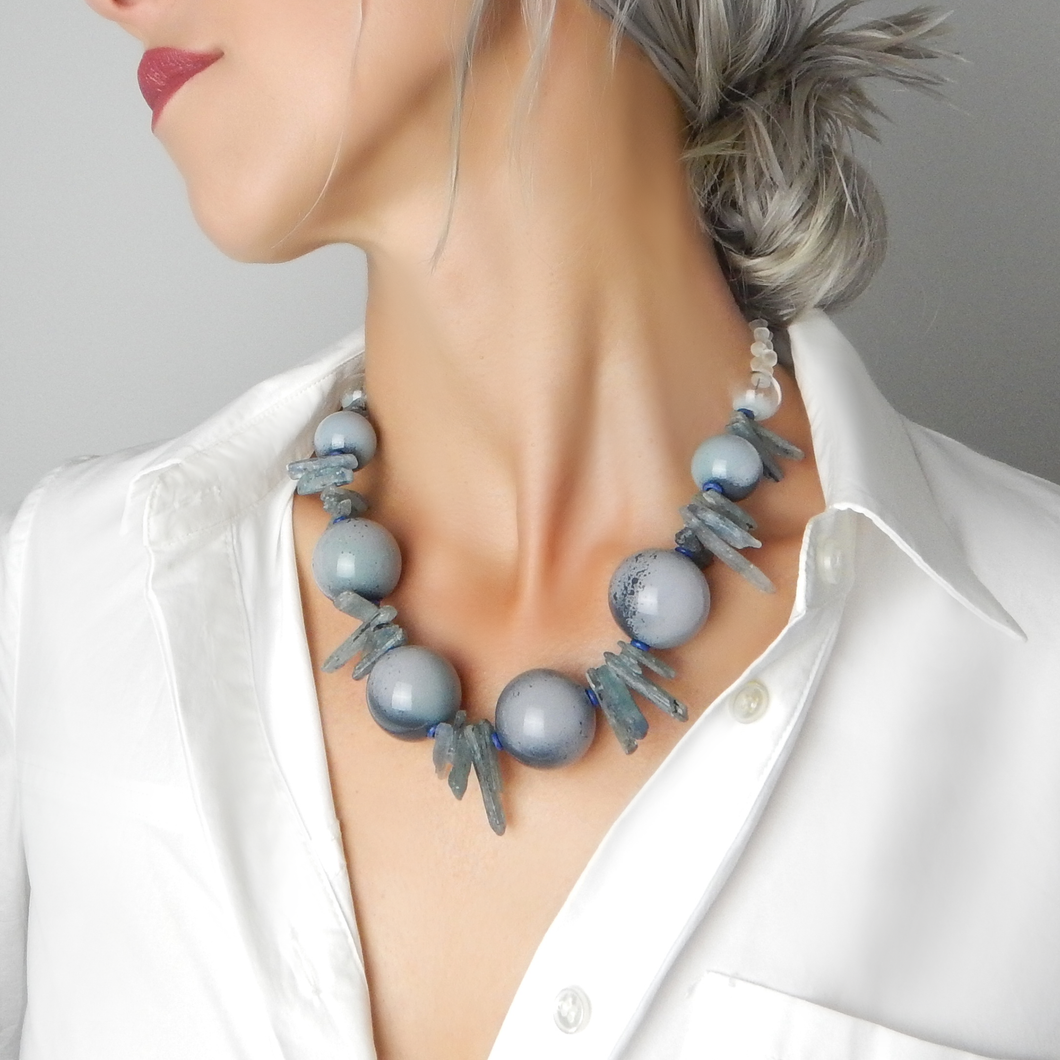 Limited Edition Wild Tribal Necklace - Storm front